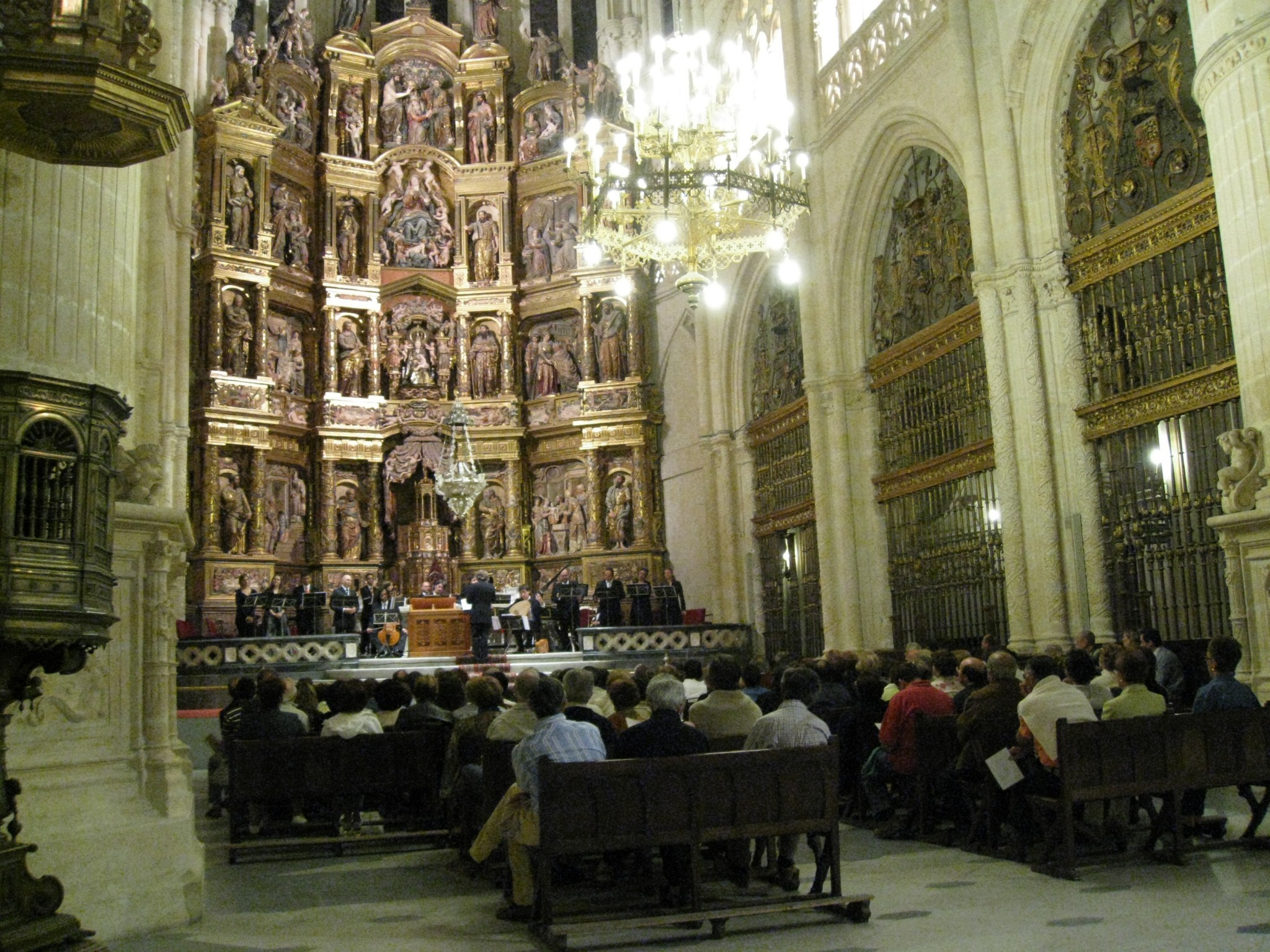 Concierto en la Catedral de Burgos, 18 de septiembre de 2008